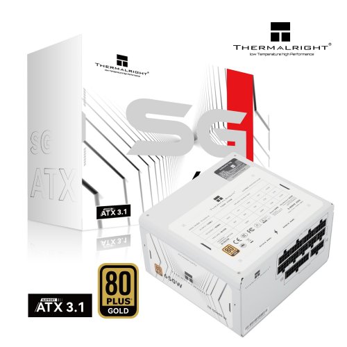 Блок живлення Thermalright SG-650 650W (TR-SG650-W) White купити з перевіркою сумісності: огляд, характеристики, ціна у Києві, Львові, Вінниці, Хмельницькому, Івано-Франківську, Україні | інтернет-магазин TELEMART.UA фото