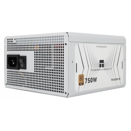 Блок живлення Thermalright SG-750 750W (TR-SG750-W) White купити з перевіркою сумісності: огляд, характеристики, ціна у Києві, Львові, Вінниці, Хмельницькому, Івано-Франківську, Україні | інтернет-магазин TELEMART.UA фото