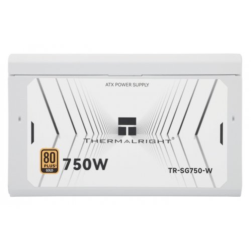 Блок живлення Thermalright SG-750 750W (TR-SG750-W) White купити з перевіркою сумісності: огляд, характеристики, ціна у Києві, Львові, Вінниці, Хмельницькому, Івано-Франківську, Україні | інтернет-магазин TELEMART.UA фото