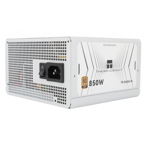 Купить Блок питания Thermalright SG-850 850W (TR-SG850-W) White с проверкой совместимости: обзор, характеристики, цена в Киеве, Днепре, Одессе, Харькове, Украине | интернет-магазин TELEMART.UA фото