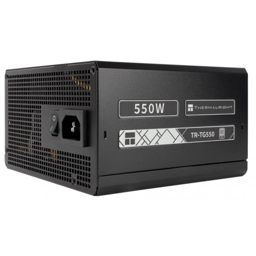 Блок живлення Thermalright TG-550 550W (TR-TG 550) Black купити з перевіркою сумісності: огляд, характеристики, ціна у Києві, Львові, Вінниці, Хмельницькому, Івано-Франківську, Україні | інтернет-магазин TELEMART.UA фото