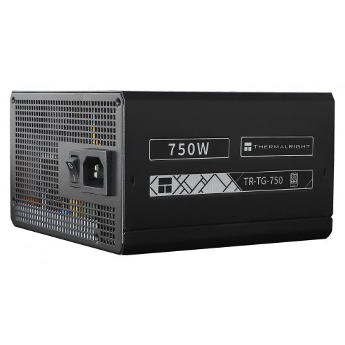 Купить Блок питания Thermalright TG-750 750W (TR-TG 750) Black с проверкой совместимости: обзор, характеристики, цена в Киеве, Днепре, Одессе, Харькове, Украине | интернет-магазин TELEMART.UA фото
