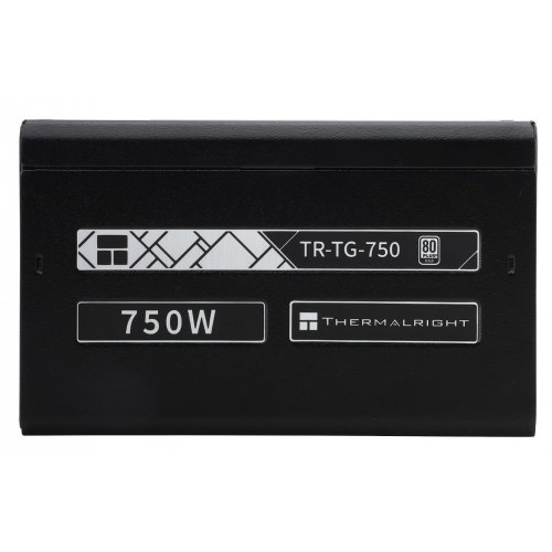 Купить Блок питания Thermalright TG-750 750W (TR-TG 750) Black с проверкой совместимости: обзор, характеристики, цена в Киеве, Днепре, Одессе, Харькове, Украине | интернет-магазин TELEMART.UA фото