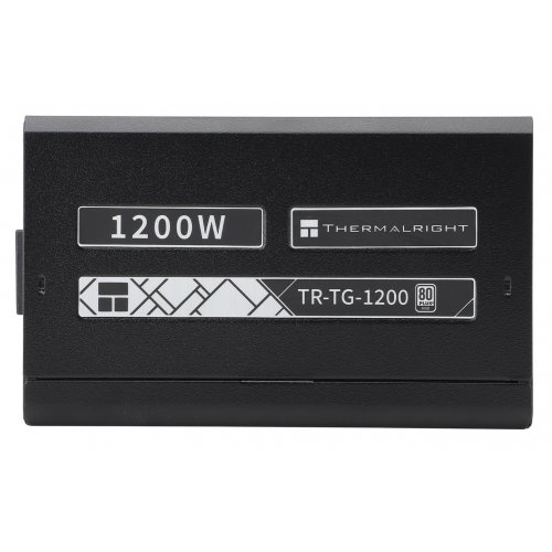 Купить Блок питания Thermalright TG-1200 1200W (TR-TG 1200) Black с проверкой совместимости: обзор, характеристики, цена в Киеве, Днепре, Одессе, Харькове, Украине | интернет-магазин TELEMART.UA фото