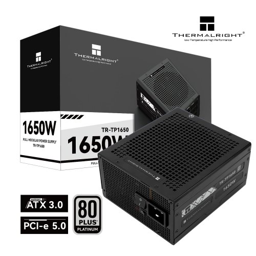 Блок живлення Thermalright TG-1650 1650W (TR-TG 1650) Black купити з перевіркою сумісності: огляд, характеристики, ціна у Києві, Львові, Вінниці, Хмельницькому, Івано-Франківську, Україні | інтернет-магазин TELEMART.UA фото