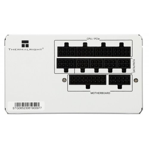 Блок живлення Thermalright TG-650 650W (TR-TG 650-W) White купити з перевіркою сумісності: огляд, характеристики, ціна у Києві, Львові, Вінниці, Хмельницькому, Івано-Франківську, Україні | інтернет-магазин TELEMART.UA фото