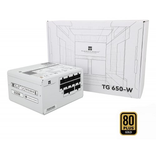 Блок живлення Thermalright TG-650 650W (TR-TG 650-W) White купити з перевіркою сумісності: огляд, характеристики, ціна у Києві, Львові, Вінниці, Хмельницькому, Івано-Франківську, Україні | інтернет-магазин TELEMART.UA фото