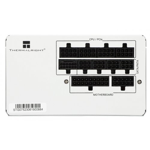 Купить Блок питания Thermalright TG-750 750W (TR-TG 750-W) White с проверкой совместимости: обзор, характеристики, цена в Киеве, Днепре, Одессе, Харькове, Украине | интернет-магазин TELEMART.UA фото