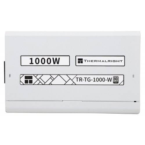 Блок живлення Thermalright TG-1000 1000W (TR-TG 1000-W) White купити з перевіркою сумісності: огляд, характеристики, ціна у Києві, Львові, Вінниці, Хмельницькому, Івано-Франківську, Україні | інтернет-магазин TELEMART.UA фото