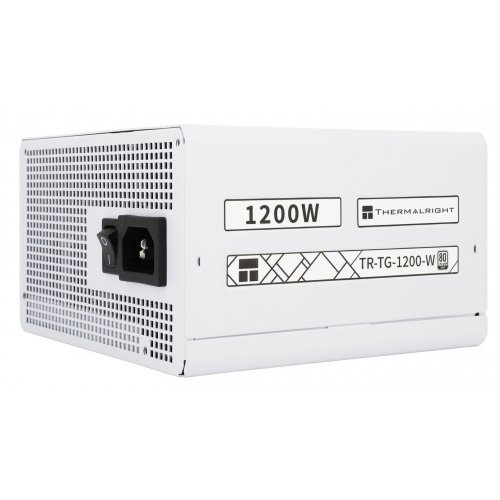 Блок живлення Thermalright TG-1200 1200W (TR-TG 1200-W) White купити з перевіркою сумісності: огляд, характеристики, ціна у Києві, Львові, Вінниці, Хмельницькому, Івано-Франківську, Україні | інтернет-магазин TELEMART.UA фото
