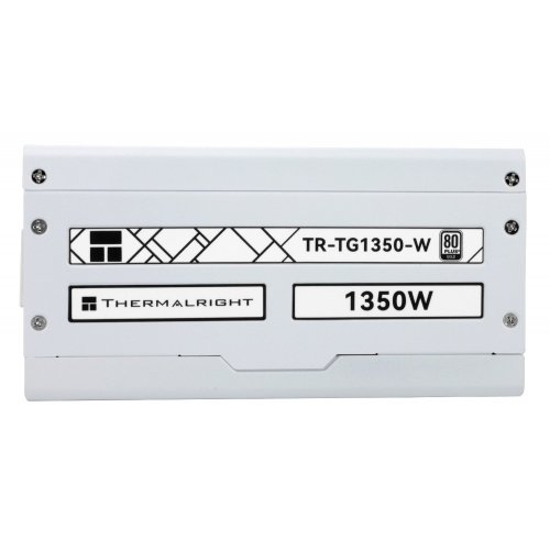 Блок живлення Thermalright TG-1350 1350W (TR-TG 1350-W) White купити з перевіркою сумісності: огляд, характеристики, ціна у Києві, Львові, Вінниці, Хмельницькому, Івано-Франківську, Україні | інтернет-магазин TELEMART.UA фото