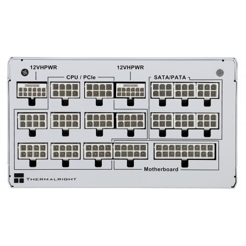 Блок живлення Thermalright TG-1350 1350W (TR-TG 1350-W) White купити з перевіркою сумісності: огляд, характеристики, ціна у Києві, Львові, Вінниці, Хмельницькому, Івано-Франківську, Україні | інтернет-магазин TELEMART.UA фото