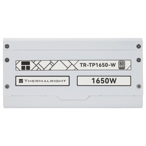 Купить Блок питания Thermalright TG-1650 1650W (TR-TG 1650-W) White с проверкой совместимости: обзор, характеристики, цена в Киеве, Днепре, Одессе, Харькове, Украине | интернет-магазин TELEMART.UA фото