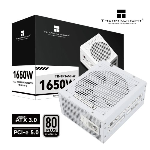 Купить Блок питания Thermalright TG-1650 1650W (TR-TG 1650-W) White с проверкой совместимости: обзор, характеристики, цена в Киеве, Днепре, Одессе, Харькове, Украине | интернет-магазин TELEMART.UA фото