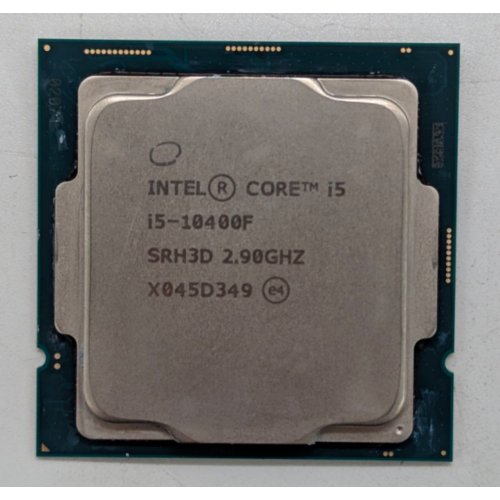 Процесор Intel Core i5-10400F 2.9(4.3)GHz 12MB s1200 Tray (CM8070104282719) (Відновлено продавцем, 762765) купити з перевіркою сумісності: огляд, характеристики, ціна у Києві, Львові, Вінниці, Хмельницькому, Івано-Франківську, Україні | інтернет-магазин TELEMART.UA фото