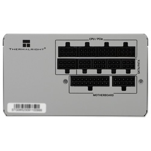 Купить Блок питания Thermalright TG-650 Sleeved Cable 650W (TR-TG 650 Sleeved Cable) White с проверкой совместимости: обзор, характеристики, цена в Киеве, Днепре, Одессе, Харькове, Украине | интернет-магазин TELEMART.UA фото