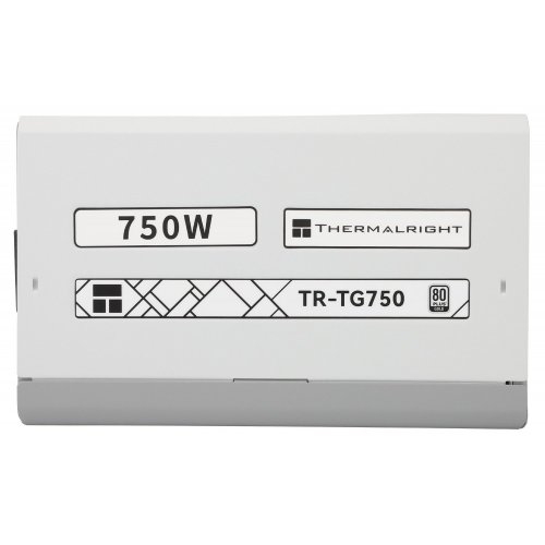 Купить Блок питания Thermalright TG-750 Sleeved Cable 750W (TR-TG 750 Sleeved Cable) White с проверкой совместимости: обзор, характеристики, цена в Киеве, Днепре, Одессе, Харькове, Украине | интернет-магазин TELEMART.UA фото