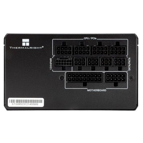 Блок живлення Thermalright TG-850 Sleeved Cable 850W (TR-TG 850 Sleeved Cable) White купити з перевіркою сумісності: огляд, характеристики, ціна у Києві, Львові, Вінниці, Хмельницькому, Івано-Франківську, Україні | інтернет-магазин TELEMART.UA фото