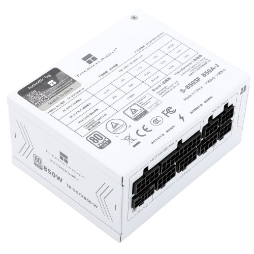 Купить Блок питания Thermalright SGFX-850 850W (TR-SGFX 850W) White с проверкой совместимости: обзор, характеристики, цена в Киеве, Днепре, Одессе, Харькове, Украине | интернет-магазин TELEMART.UA фото