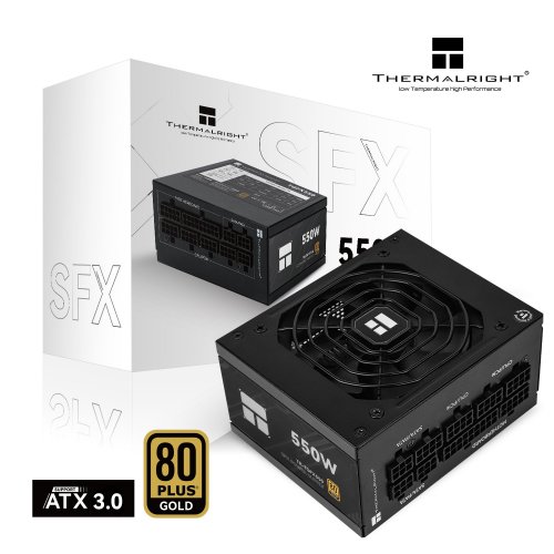 Купить Блок питания Thermalright TGFX-550 550W (TR-TGFX 550) Black с проверкой совместимости: обзор, характеристики, цена в Киеве, Днепре, Одессе, Харькове, Украине | интернет-магазин TELEMART.UA фото