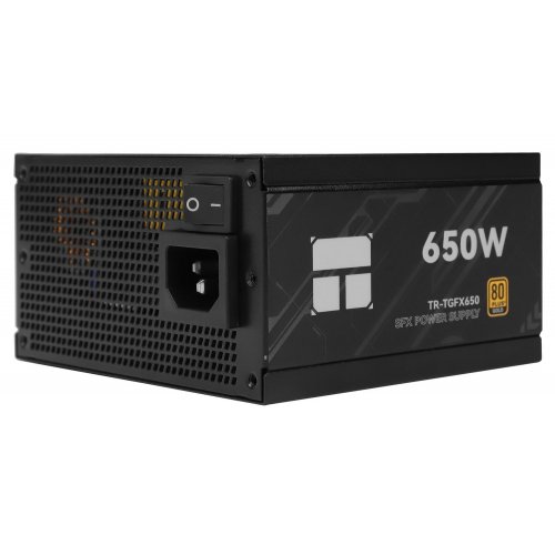 Блок живлення Thermalright TGFX-650 650W (TR-TGFX 650) Black купити з перевіркою сумісності: огляд, характеристики, ціна у Києві, Львові, Вінниці, Хмельницькому, Івано-Франківську, Україні | інтернет-магазин TELEMART.UA фото