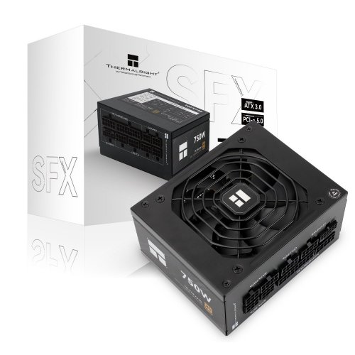 Купить Блок питания Thermalright TGFX-750 750W (TR-TGFX 750) Black с проверкой совместимости: обзор, характеристики, цена в Киеве, Днепре, Одессе, Харькове, Украине | интернет-магазин TELEMART.UA фото