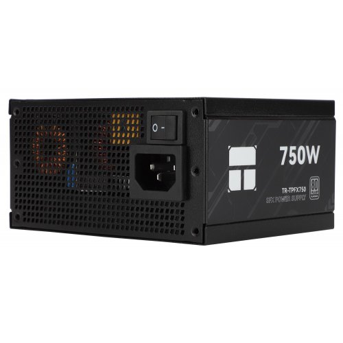 Купить Блок питания Thermalright TPFX-750 750W (TR-TPFX 750) Black с проверкой совместимости: обзор, характеристики, цена в Киеве, Днепре, Одессе, Харькове, Украине | интернет-магазин TELEMART.UA фото
