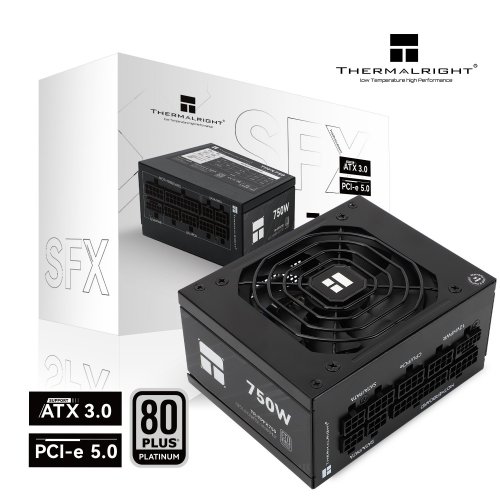 Купить Блок питания Thermalright TPFX-750 750W (TR-TPFX 750) Black с проверкой совместимости: обзор, характеристики, цена в Киеве, Днепре, Одессе, Харькове, Украине | интернет-магазин TELEMART.UA фото