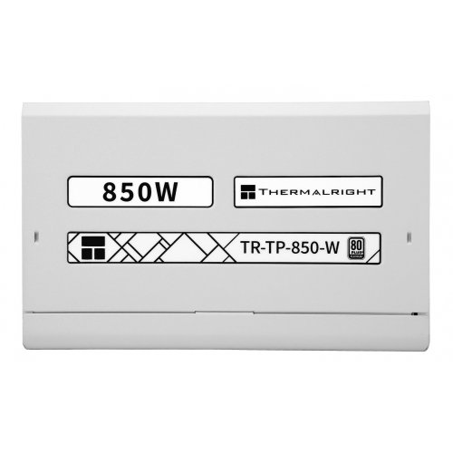 Блок живлення Thermalright TP-850 850W (TR-TP 850-W) White купити з перевіркою сумісності: огляд, характеристики, ціна у Києві, Львові, Вінниці, Хмельницькому, Івано-Франківську, Україні | інтернет-магазин TELEMART.UA фото