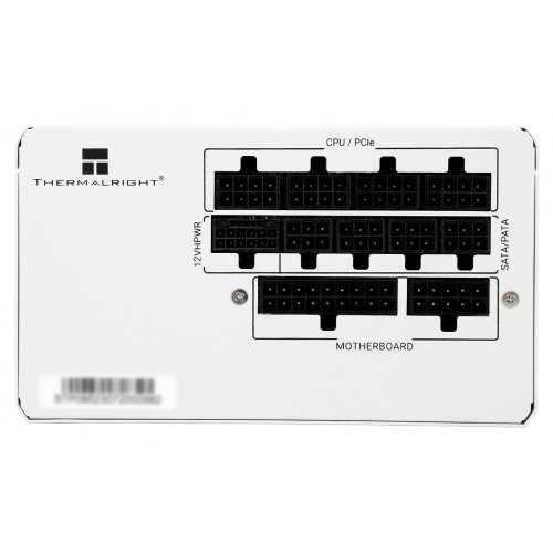 Блок живлення Thermalright TP-850 850W (TR-TP 850-W) White купити з перевіркою сумісності: огляд, характеристики, ціна у Києві, Львові, Вінниці, Хмельницькому, Івано-Франківську, Україні | інтернет-магазин TELEMART.UA фото