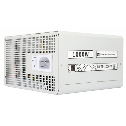Блок живлення Thermalright TP-1000 1000W (TR-TP 1000-W) White купити з перевіркою сумісності: огляд, характеристики, ціна у Києві, Львові, Вінниці, Хмельницькому, Івано-Франківську, Україні | інтернет-магазин TELEMART.UA фото