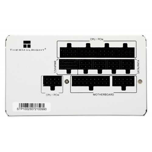 Блок живлення Thermalright TP-1000 1000W (TR-TP 1000-W) White купити з перевіркою сумісності: огляд, характеристики, ціна у Києві, Львові, Вінниці, Хмельницькому, Івано-Франківську, Україні | інтернет-магазин TELEMART.UA фото