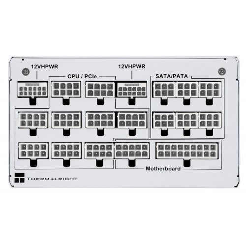 Купить Блок питания Thermalright TP-1350 1350W (TR-TP 1350-W) White с проверкой совместимости: обзор, характеристики, цена в Киеве, Днепре, Одессе, Харькове, Украине | интернет-магазин TELEMART.UA фото