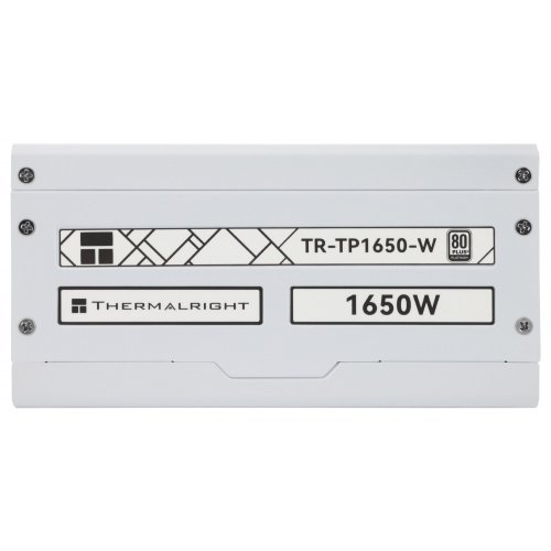 Купить Блок питания Thermalright TP-1650 1650W (TR-TP 1650-W) White с проверкой совместимости: обзор, характеристики, цена в Киеве, Днепре, Одессе, Харькове, Украине | интернет-магазин TELEMART.UA фото