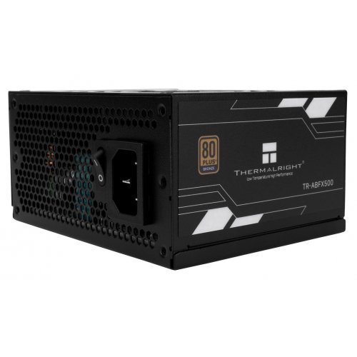 Купить Блок питания Thermalright ABFX-500 500W (TR-ABFX 500) Black с проверкой совместимости: обзор, характеристики, цена в Киеве, Днепре, Одессе, Харькове, Украине | интернет-магазин TELEMART.UA фото