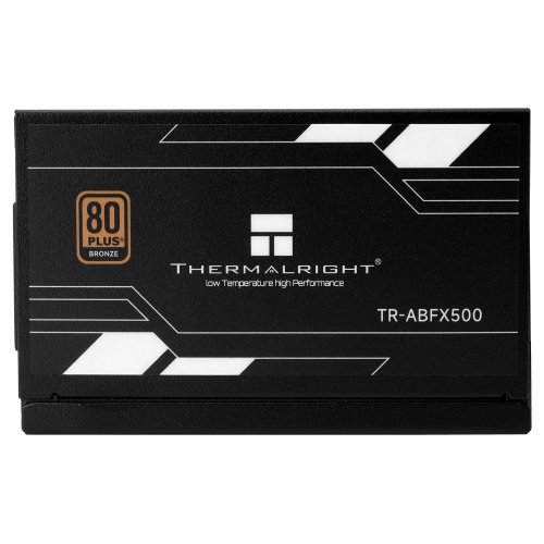 Купить Блок питания Thermalright ABFX-500 500W (TR-ABFX 500) Black с проверкой совместимости: обзор, характеристики, цена в Киеве, Днепре, Одессе, Харькове, Украине | интернет-магазин TELEMART.UA фото