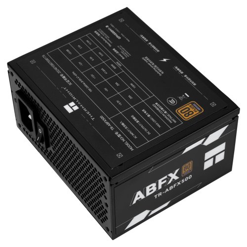 Купить Блок питания Thermalright ABFX-500 500W (TR-ABFX 500) Black с проверкой совместимости: обзор, характеристики, цена в Киеве, Днепре, Одессе, Харькове, Украине | интернет-магазин TELEMART.UA фото