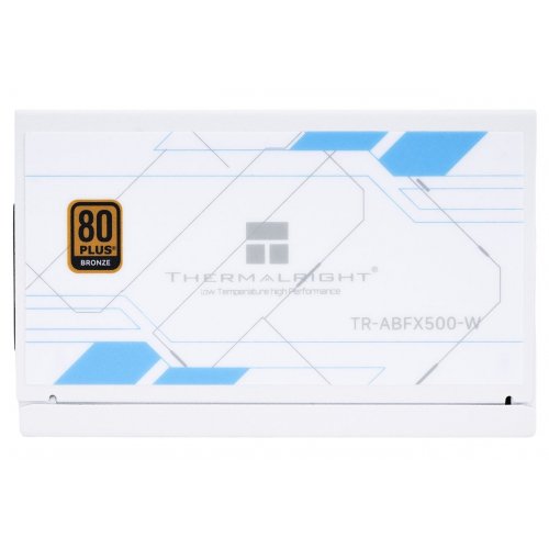 Купить Блок питания Thermalright ABFX-500 500W (TR-ABFX 500W) White с проверкой совместимости: обзор, характеристики, цена в Киеве, Днепре, Одессе, Харькове, Украине | интернет-магазин TELEMART.UA фото