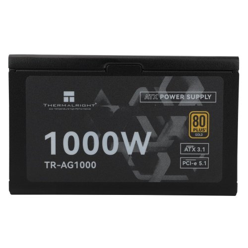 Купить Блок питания Thermalright AG-1000 1000W (TR-AG 1000) Black с проверкой совместимости: обзор, характеристики, цена в Киеве, Днепре, Одессе, Харькове, Украине | интернет-магазин TELEMART.UA фото