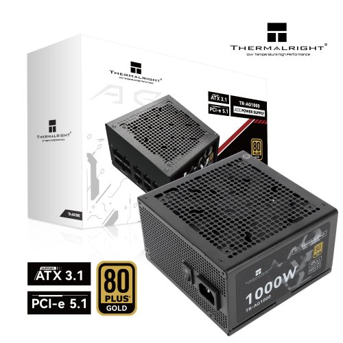 Купить Блок питания Thermalright AG-1000 1000W (TR-AG 1000) Black с проверкой совместимости: обзор, характеристики, цена в Киеве, Днепре, Одессе, Харькове, Украине | интернет-магазин TELEMART.UA фото