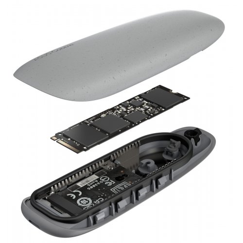 Купити Зовнішня кишеня Asus Cobble M.2 SSD NVME Enclosure USB 3.2 (90DD02R6-M09000) Gray - ціна в Києві, Львові, Вінниці, Хмельницькому, Франківську, Україні | інтернет-магазин TELEMART.UA фото