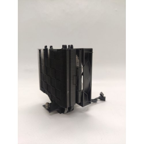 Кулер Deepcool AG400 ARGB (R-AG400-BKANMC-G-2) Black (Відновлено продавцем, 762815) купити з перевіркою сумісності: огляд, характеристики, ціна у Києві, Львові, Вінниці, Хмельницькому, Івано-Франківську, Україні | інтернет-магазин TELEMART.UA фото