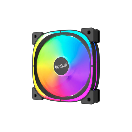 Набір кулерів для корпусу PCCooler EF120 ARGB 3 in 1 Black купити з перевіркою сумісності: огляд, характеристики, ціна у Києві, Львові, Вінниці, Хмельницькому, Івано-Франківську, Україні | інтернет-магазин TELEMART.UA фото