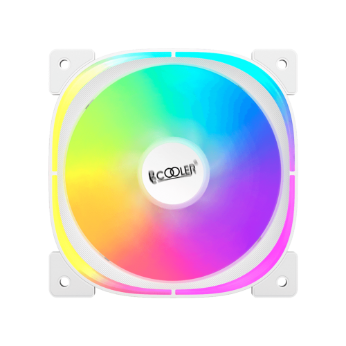 Набір кулерів для корпусу PCCooler EF120 ARGB 3 in 1 White купити з перевіркою сумісності: огляд, характеристики, ціна у Києві, Львові, Вінниці, Хмельницькому, Івано-Франківську, Україні | інтернет-магазин TELEMART.UA фото