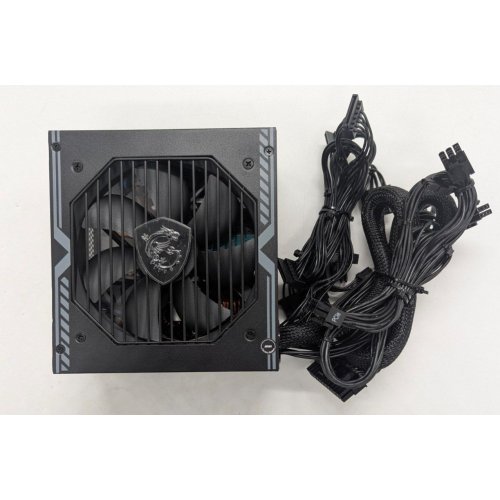 Блок живлення MSI MAG 650W (A650BN) (Відновлено продавцем, 762838) купити з перевіркою сумісності: огляд, характеристики, ціна у Києві, Львові, Вінниці, Хмельницькому, Івано-Франківську, Україні | інтернет-магазин TELEMART.UA фото