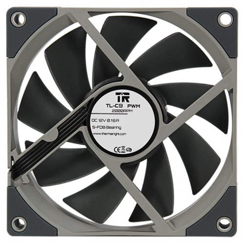 Купить Кулер для корпуса Thermalright TL-C9 Grey с проверкой совместимости: обзор, характеристики, цена в Киеве, Днепре, Одессе, Харькове, Украине | интернет-магазин TELEMART.UA фото