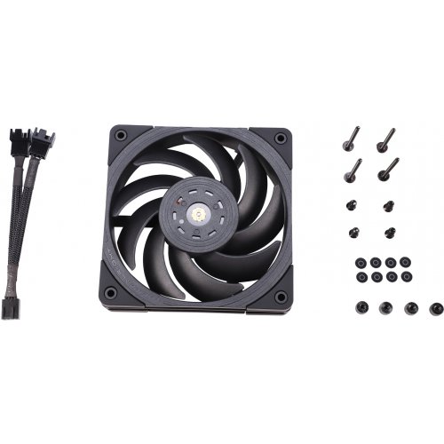 Купить Кулер для корпуса Thermalright TL-B12 Black с проверкой совместимости: обзор, характеристики, цена в Киеве, Днепре, Одессе, Харькове, Украине | интернет-магазин TELEMART.UA фото