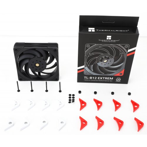 Купить Кулер для корпуса Thermalright TL-B12 Extrem Black с проверкой совместимости: обзор, характеристики, цена в Киеве, Днепре, Одессе, Харькове, Украине | интернет-магазин TELEMART.UA фото
