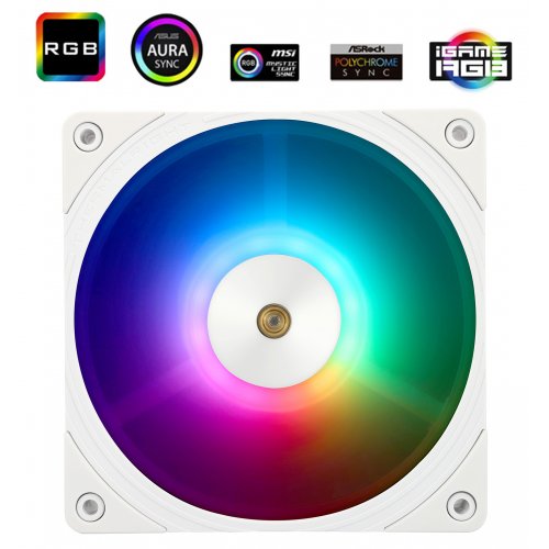 Кулер для корпуса Thermalright TL-B12-S White купити з перевіркою сумісності: огляд, характеристики, ціна у Києві, Львові, Вінниці, Хмельницькому, Івано-Франківську, Україні | інтернет-магазин TELEMART.UA фото