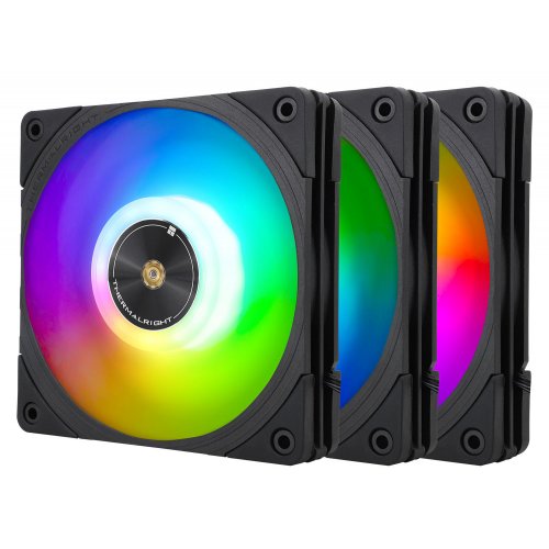 Купить Набор кулеров для корпуса Thermalright TL-B12-S 3 in 1 Black с проверкой совместимости: обзор, характеристики, цена в Киеве, Днепре, Одессе, Харькове, Украине | интернет-магазин TELEMART.UA фото